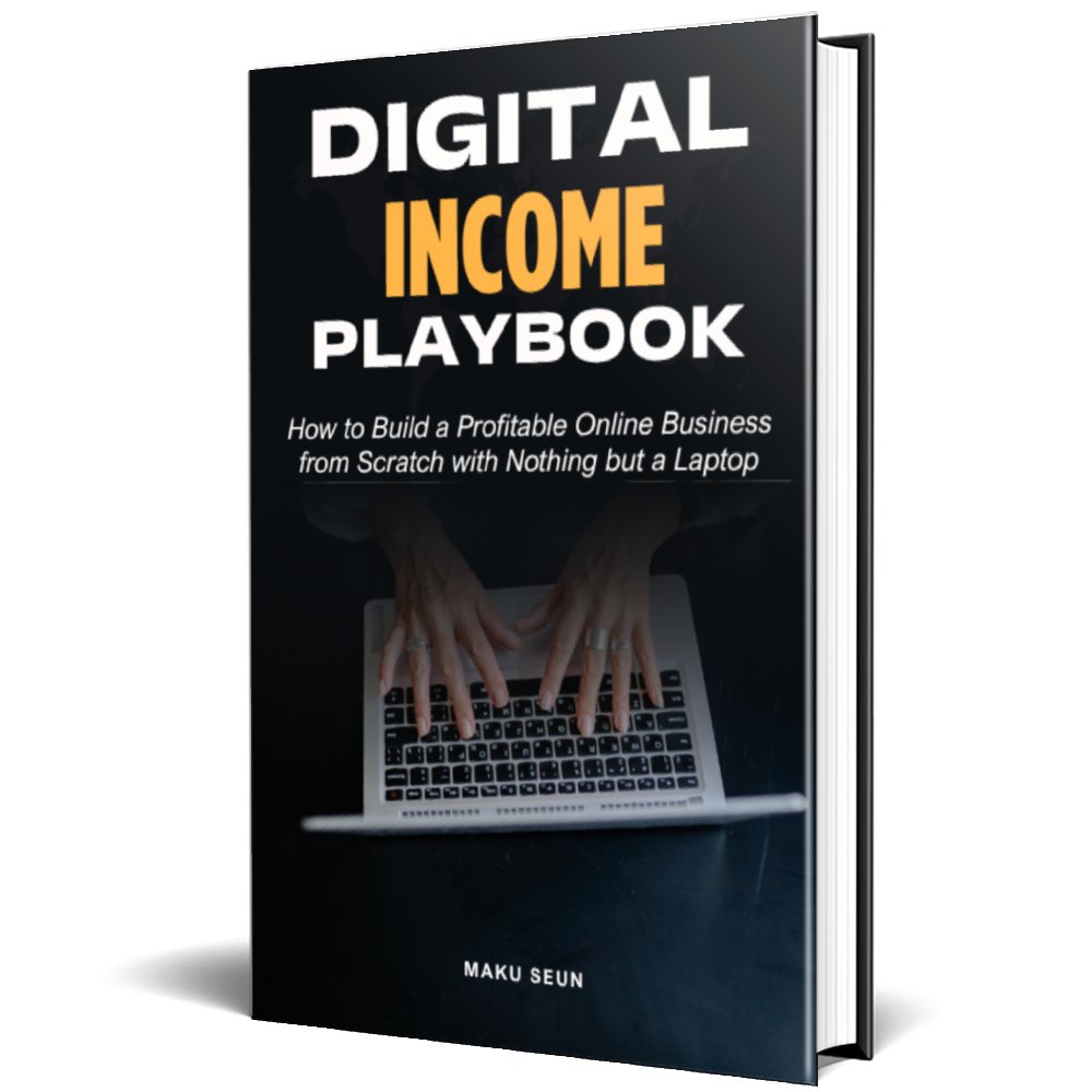 the digital income playbook, how to build a business from scratch with nothing but a laptop